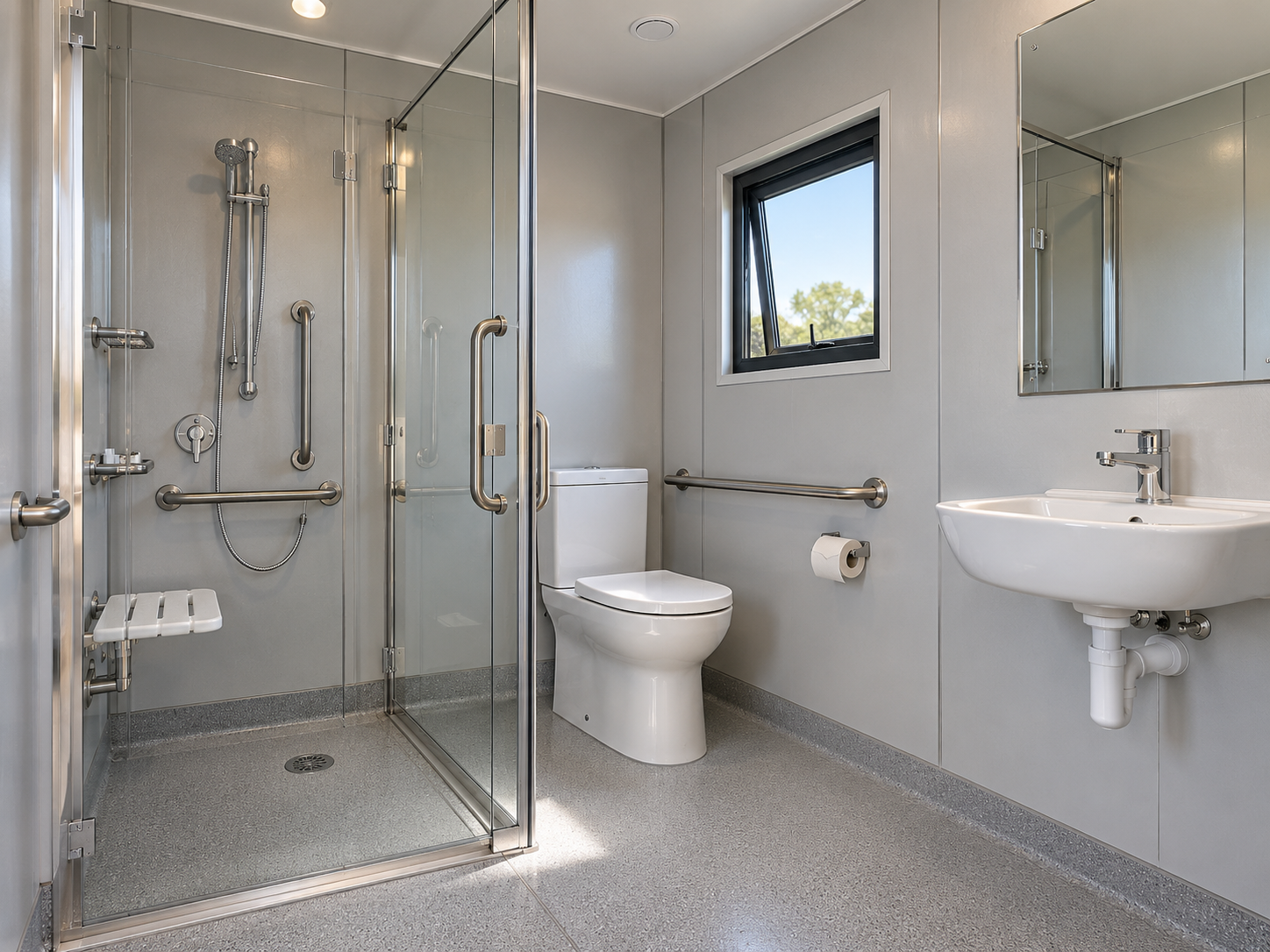 Community ablutions and modular wet cores