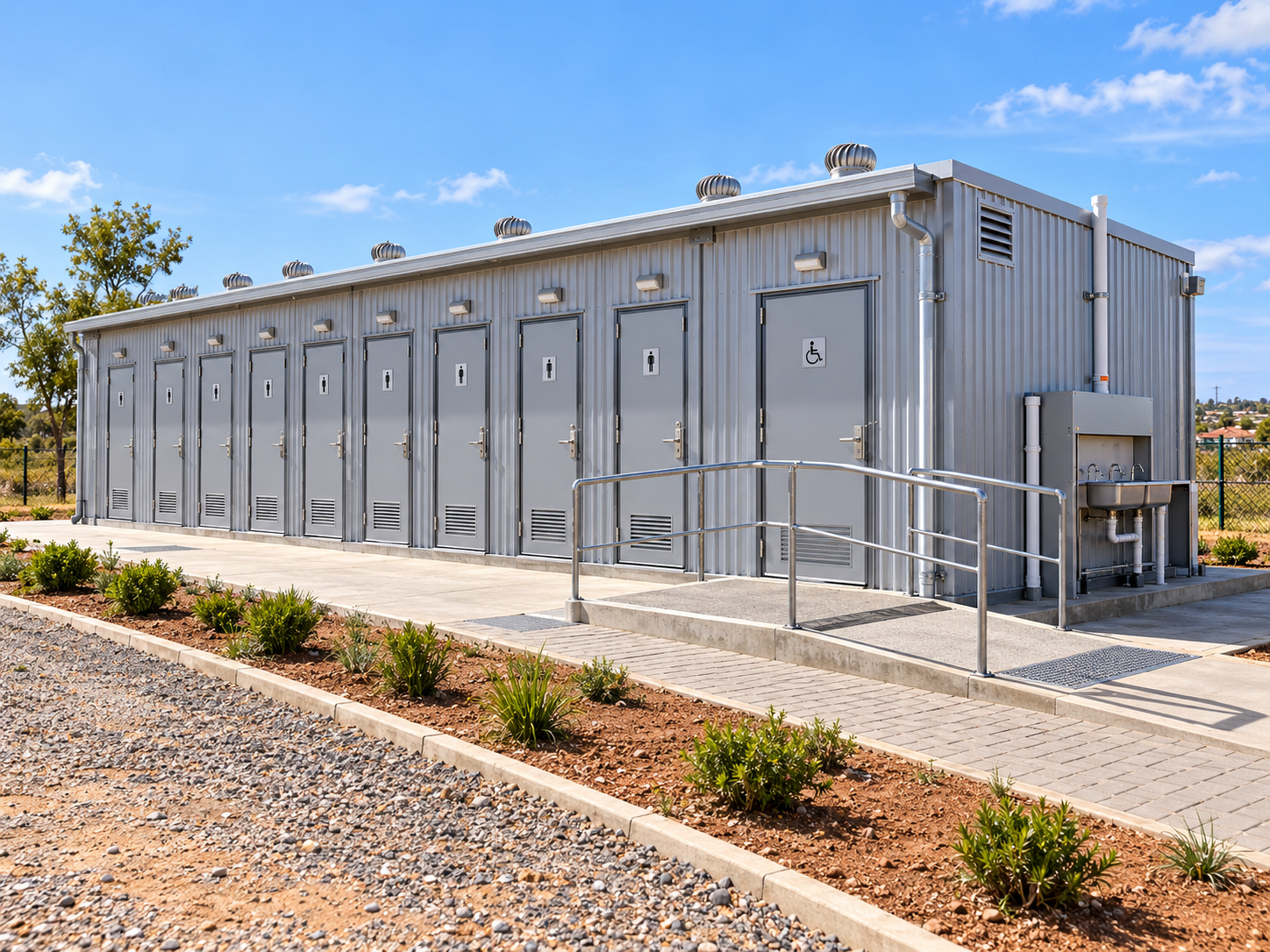 Sanitation solutions for communities and settlements