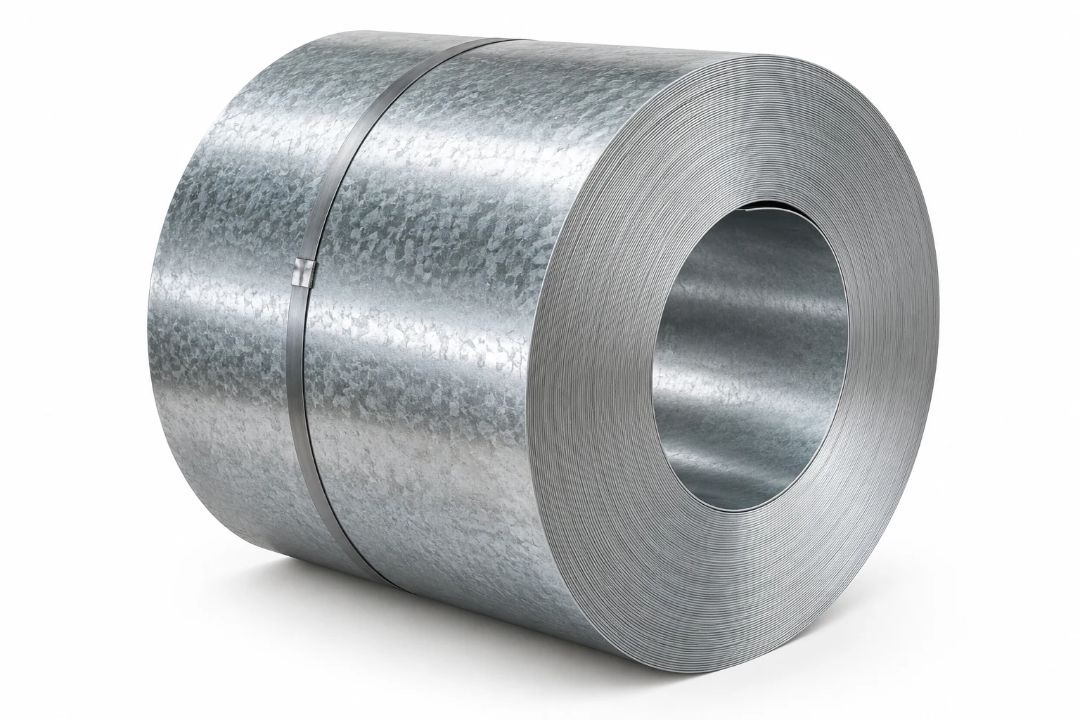 Light gauge galvanised steel coil for framing product illustration