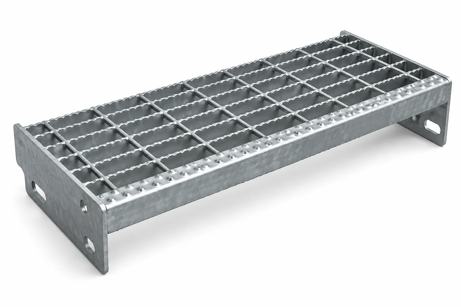 Structural steel grating and treads — product image