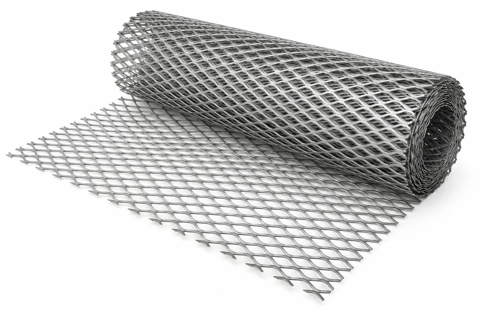 Expanded metal / woven safety mesh — product image