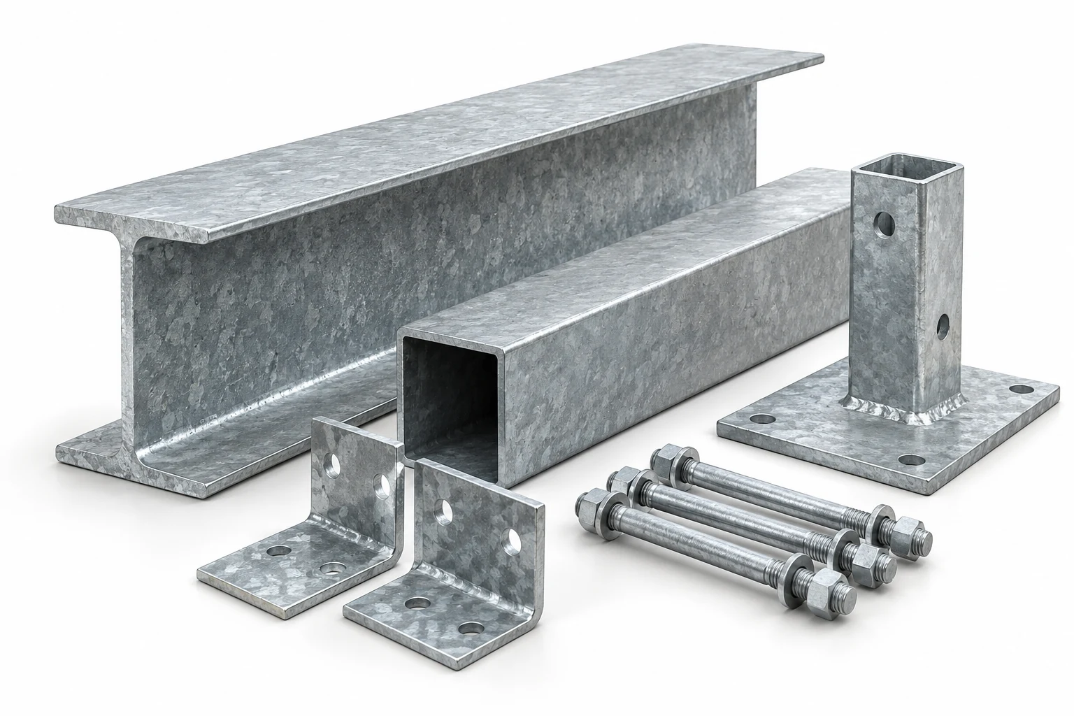 Hot-dip galvanising service product illustration