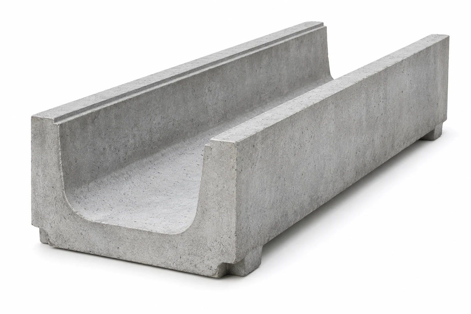 Precast U-drains and open channels product illustration