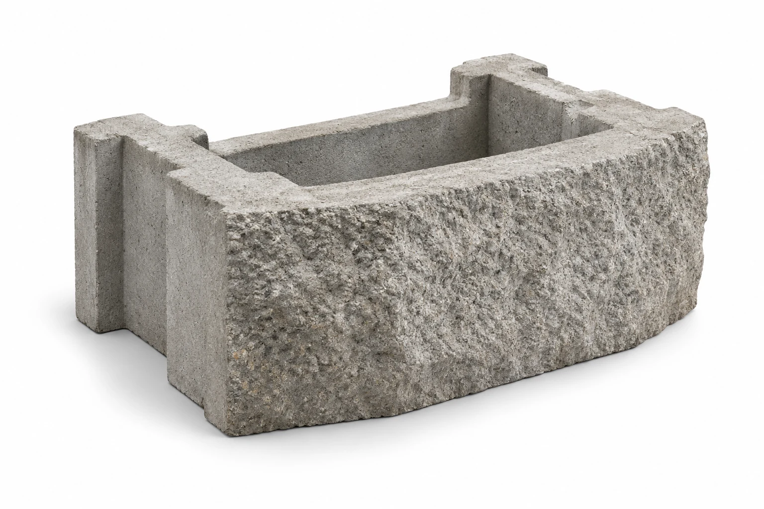 Precast retaining blocks product illustration