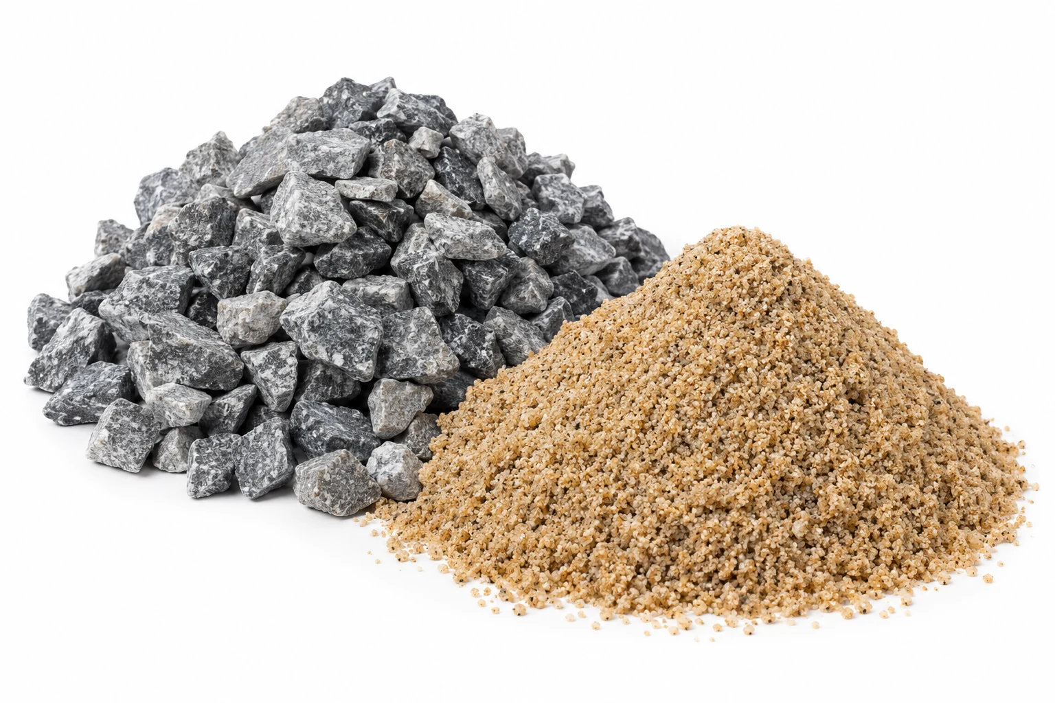 Drainage stone and filter sand — product image