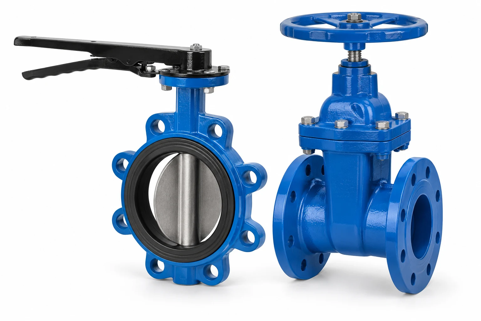 Pressure-class butterfly and gate valves product illustration