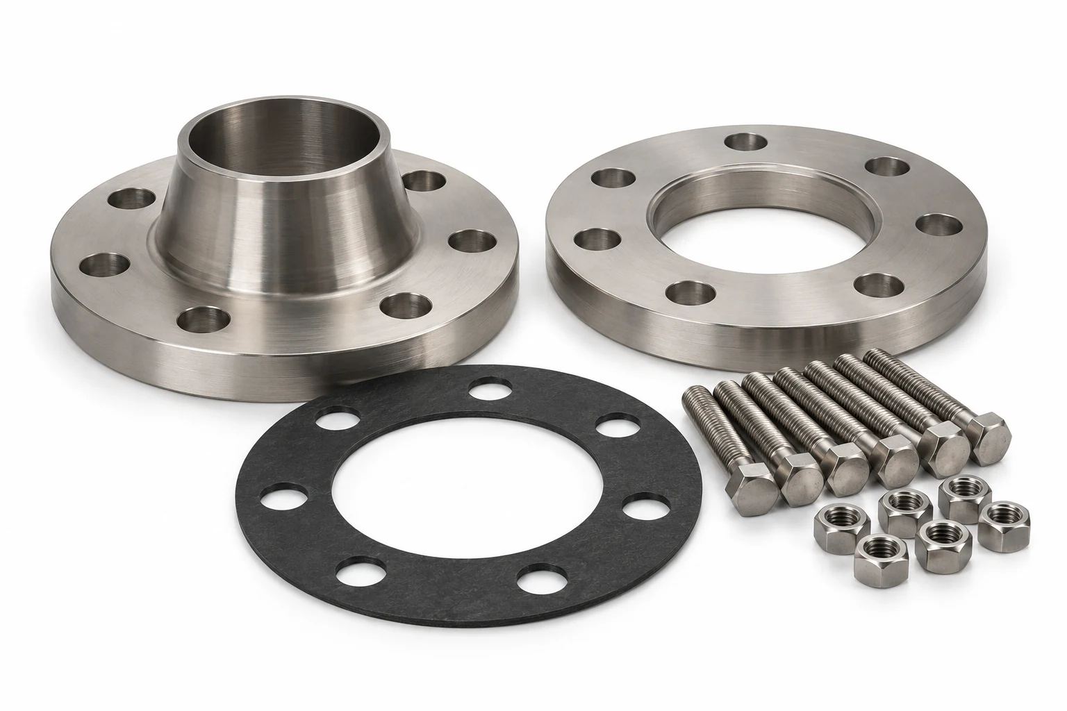 Flanged pipe connections and gaskets — product image
