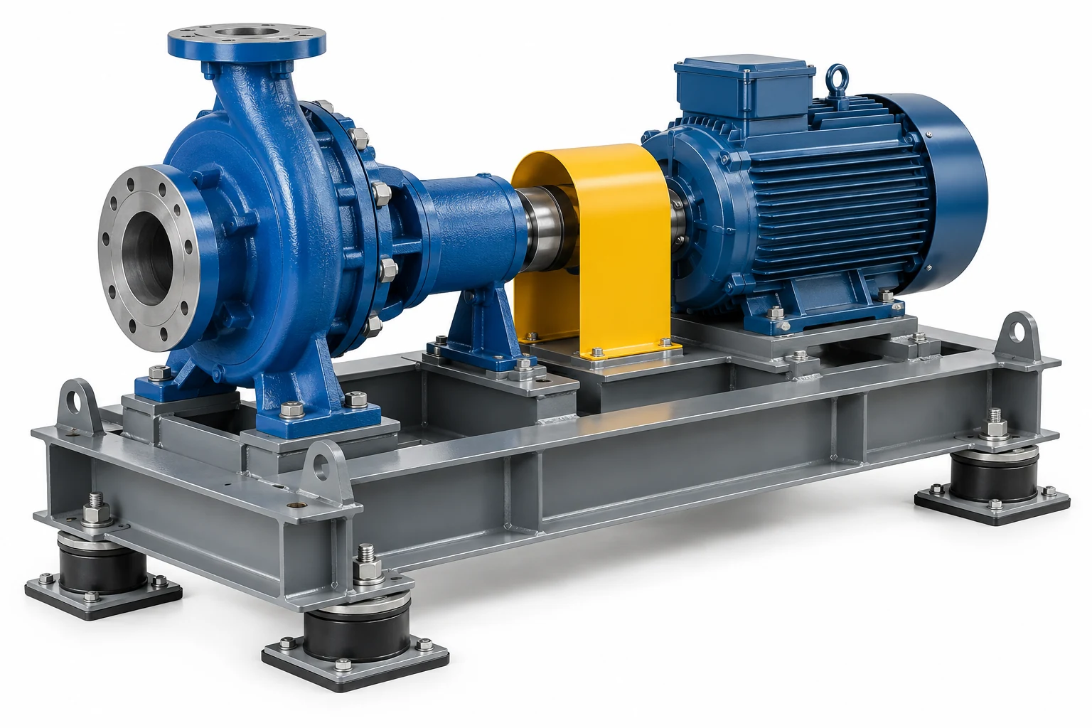 Pump baseframes and antivibration mounts — product image