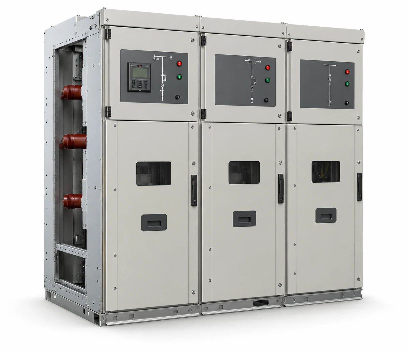 Medium-voltage switchgear and protection product illustration
