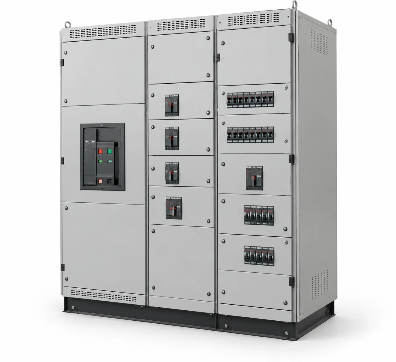 Low-voltage switchgear / distribution panel product illustration