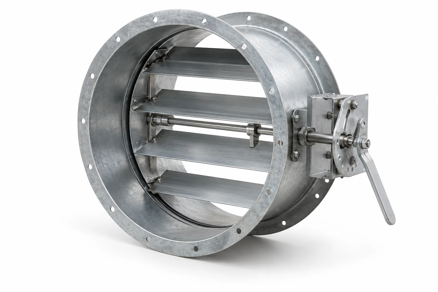 Ventilation regulators and damper blades — product image