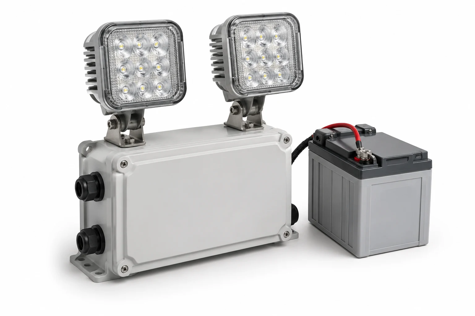 Refuge emergency lighting and backup power — product image