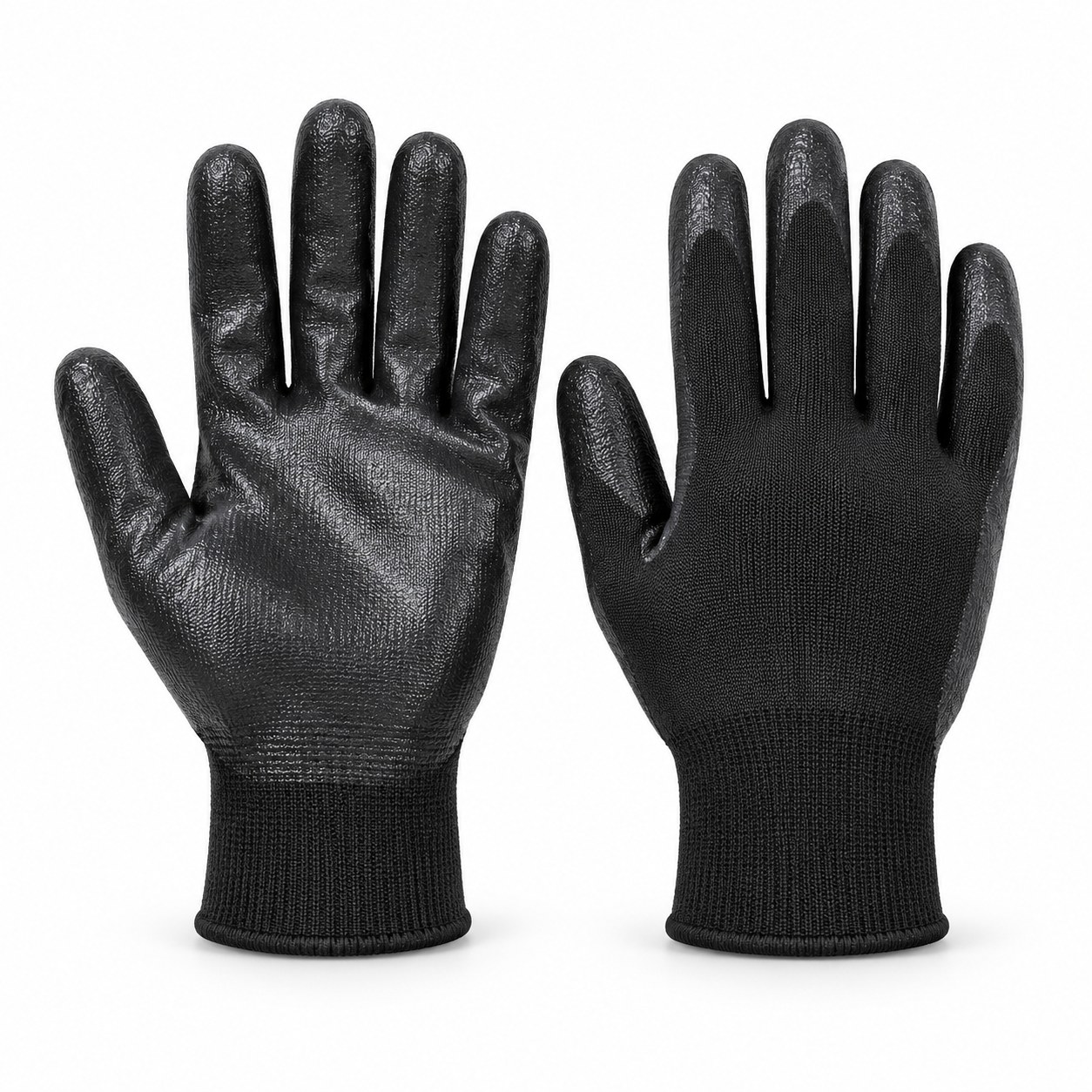 AIYI Black work gloves, XL