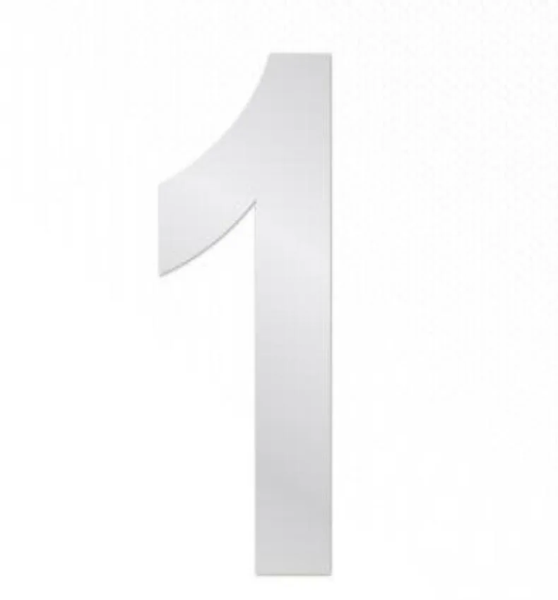 YIAD Self-Adhesive Metallic Number 1 — product image