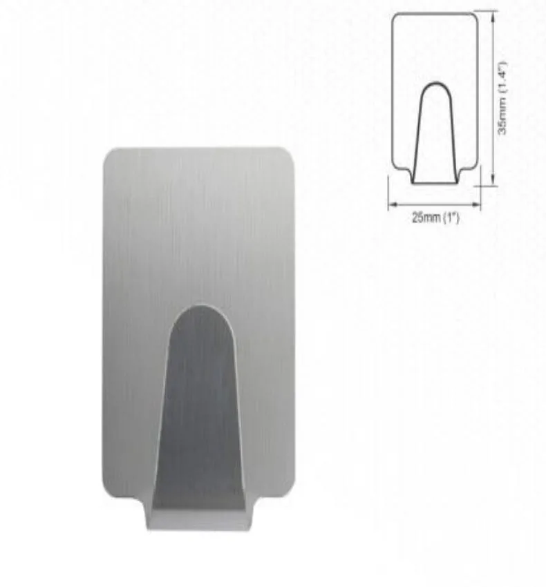 YIAD Self-Adhesive Hooks B-458, 3 Pieces — product image