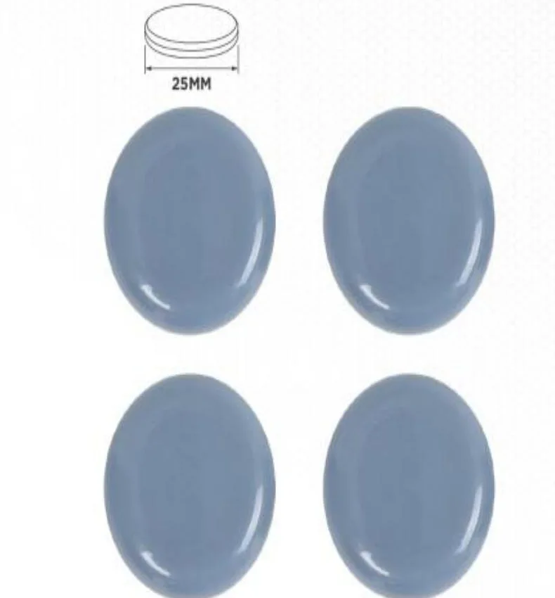 YIAD Light-Blue Furniture Sliding Pads 25 mm — product image
