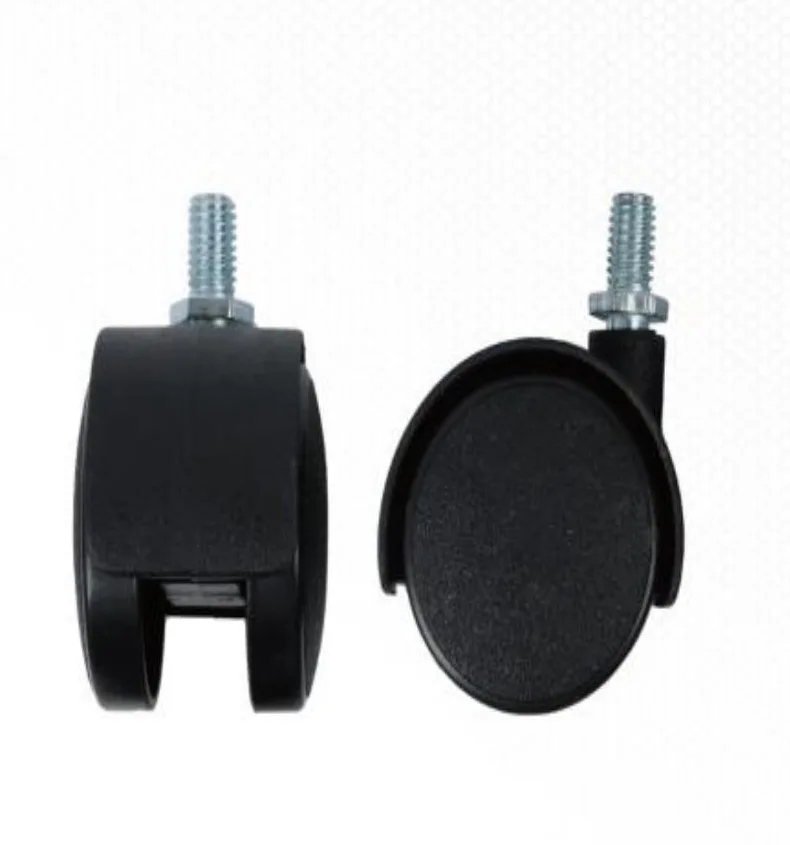 YIAD Threaded-Stem Plastic Castors 50 mm, 4 Pieces — product image