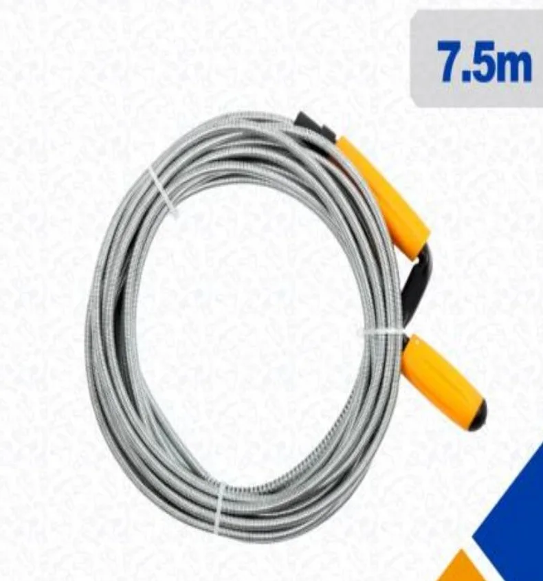 YIAD Hand-Crank Spiral Drain Cleaner 7.5 m — product image