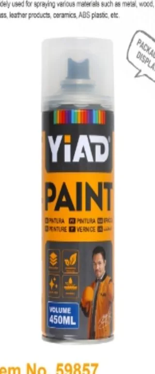 YIAD Clear Spray Paint 450 ml, Code 190 — product image