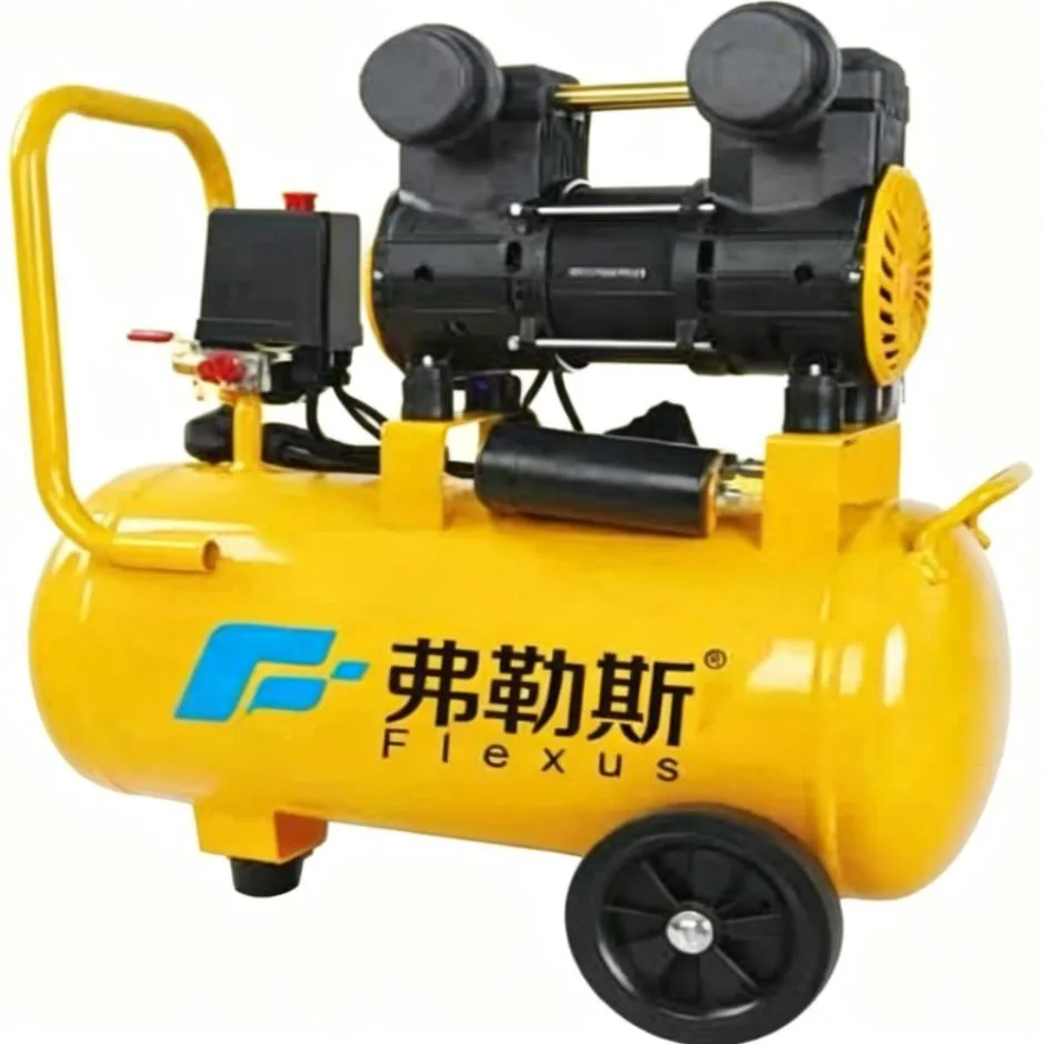 Silent Oil-Free Air Compressor 1400 W / 30 L — product image