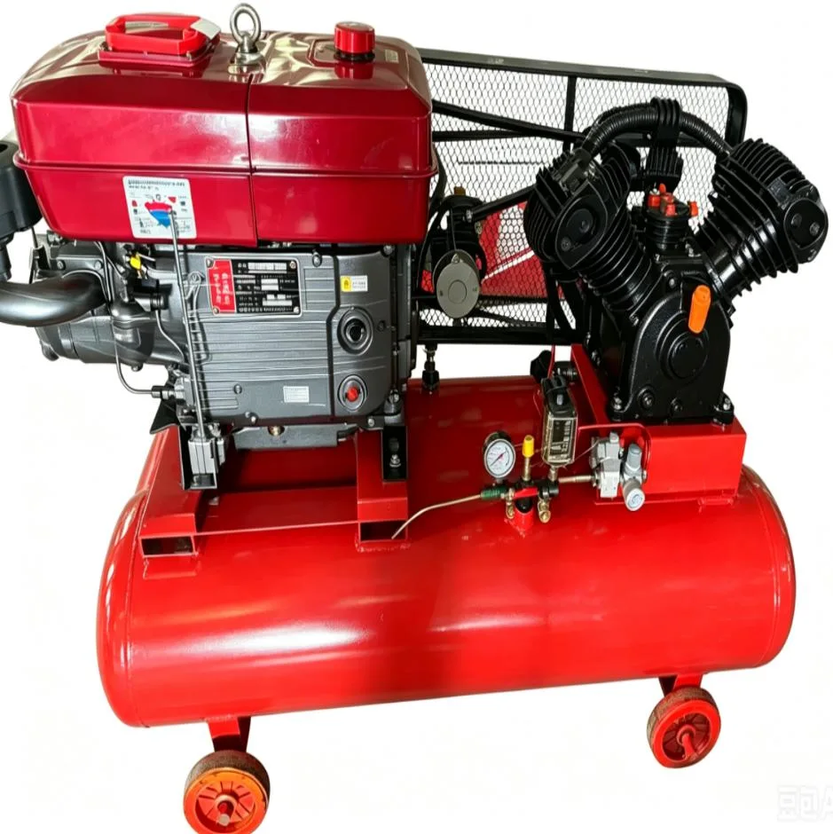 Diesel Piston Air Compressor 3/5 — product image