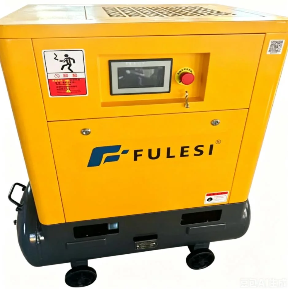 FULESI Permanent-Magnet Screw Compressor 7.5 kW, 220 V — product image