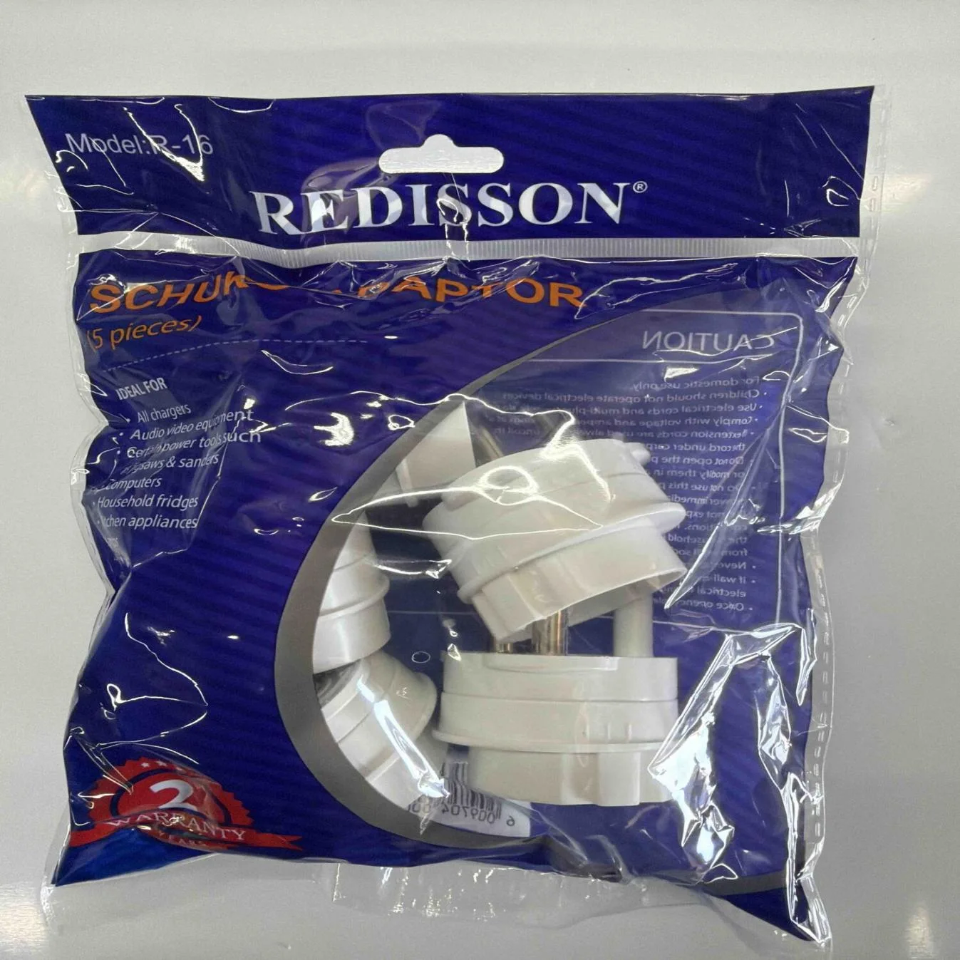 REDISSON Schuko Plug Adapter R-16 — product image