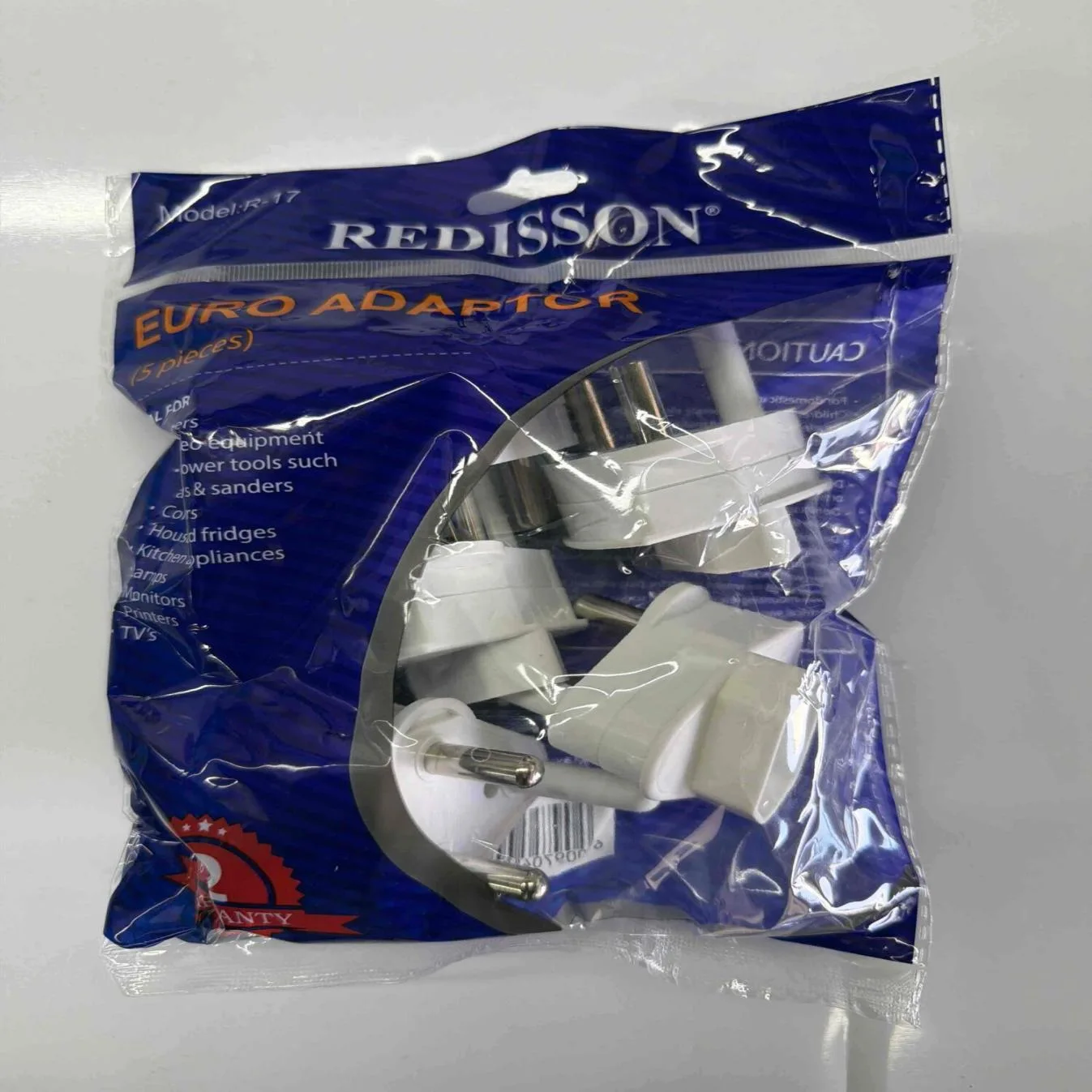 REDISSON Euro Plug Adapter R-17 — product image