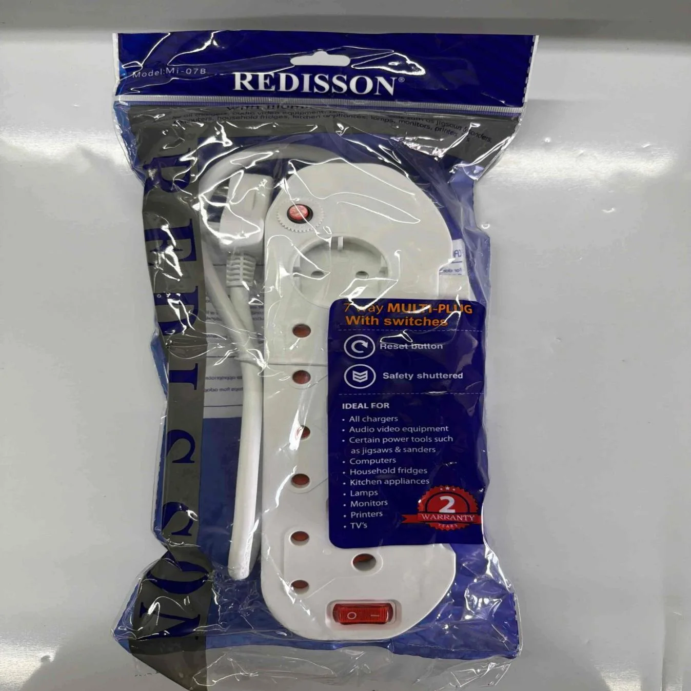 REDISSON Multi-Plug Extension MI-07B — product image