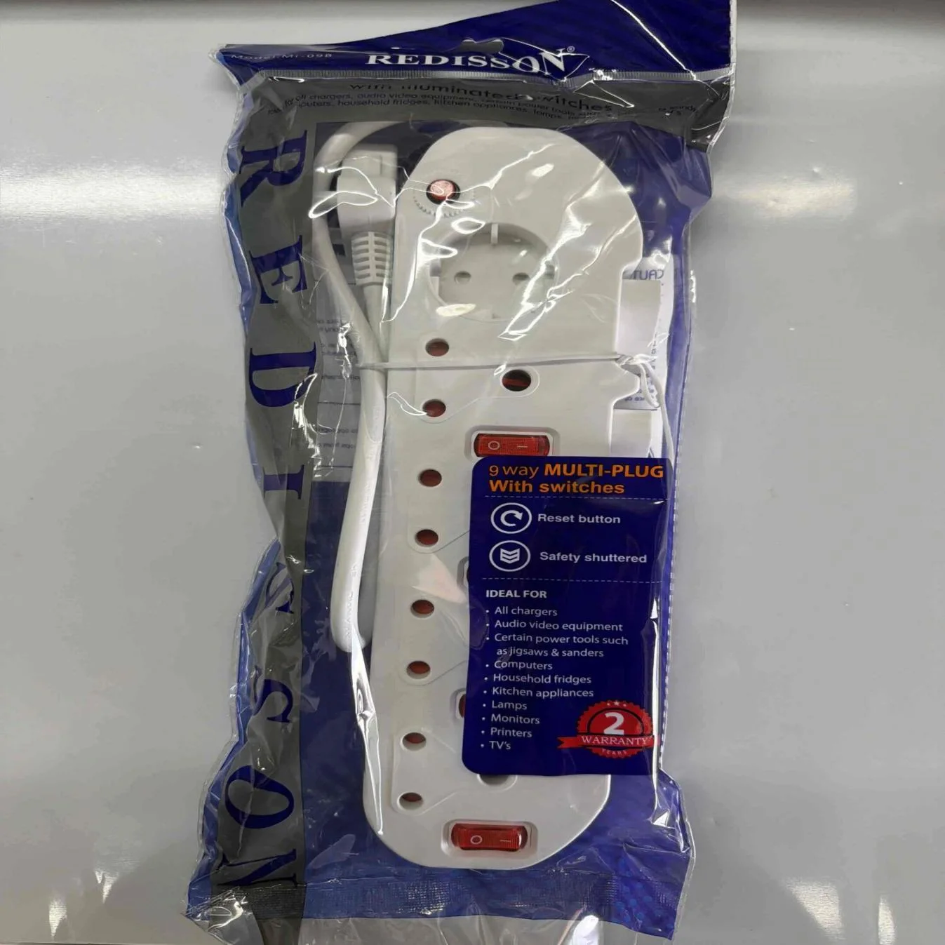 REDISSON Multi-Plug Extension MI-09B — product image