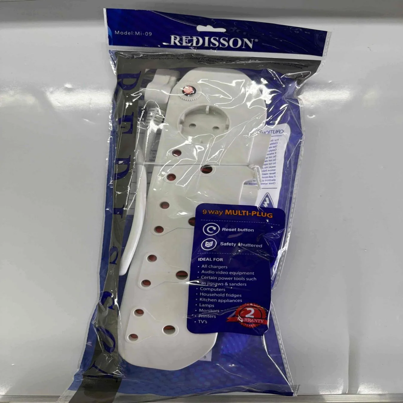REDISSON Multi-Plug Extension MI-09 — product image