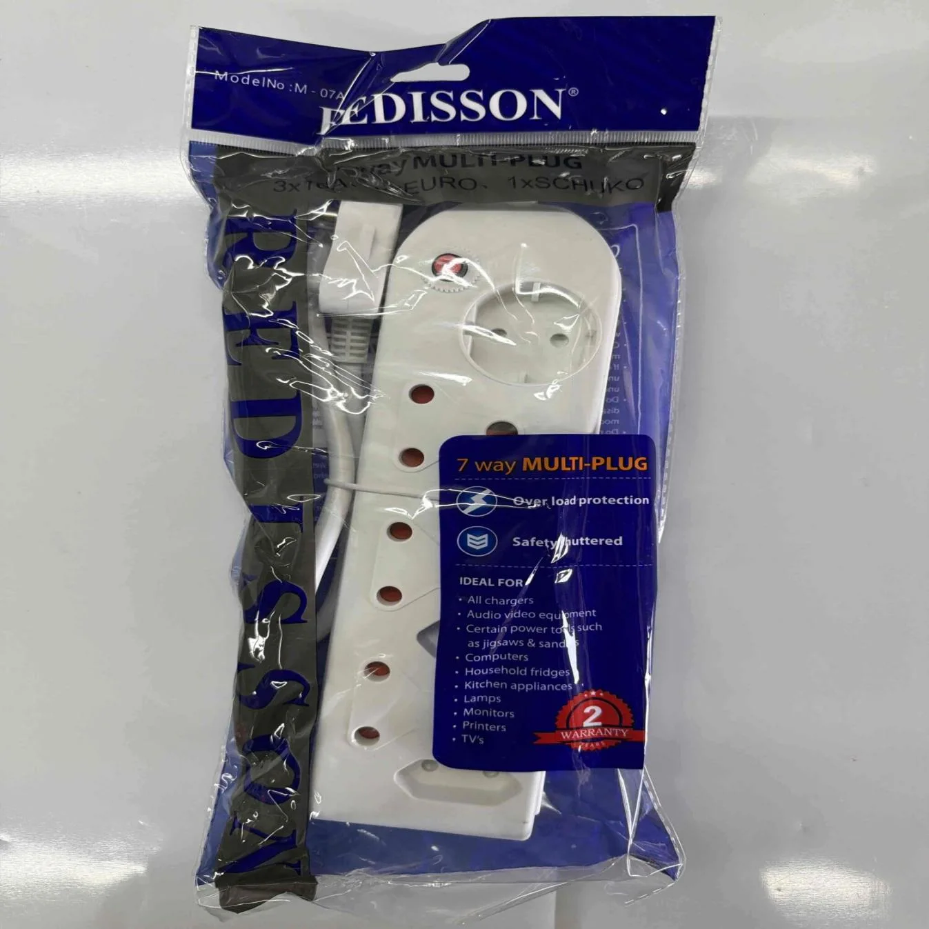 REDISSON Multi-Plug Adapter M-07A — product image
