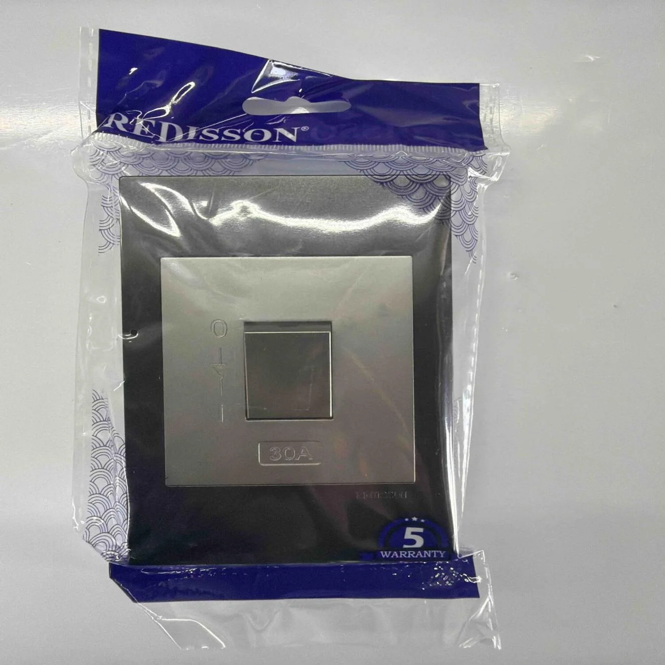 REDISSON Grey Wall Switch Plate REDMH7-CSG — product image