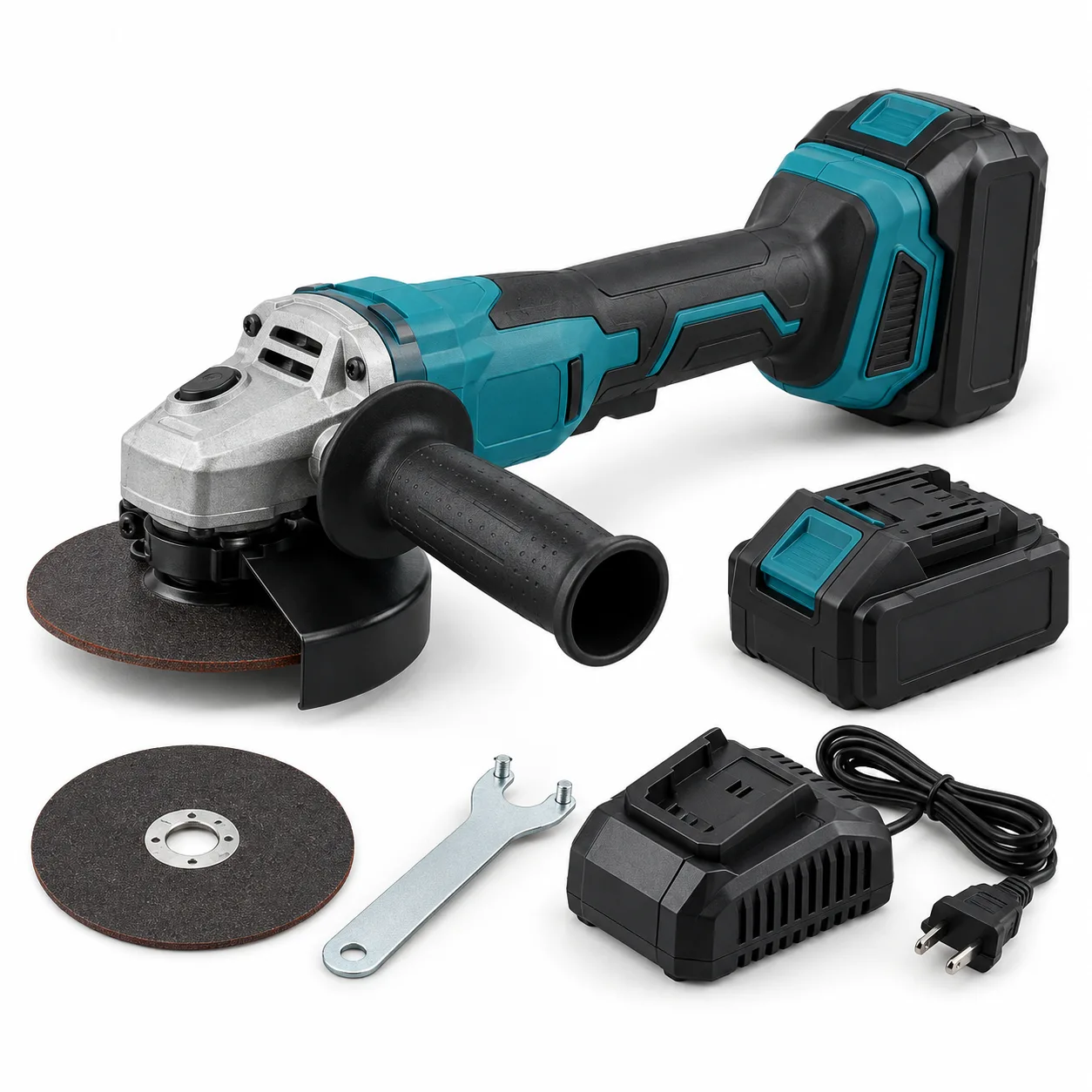 Mukins Brushless Angle Grinder – 88VF Max Lithium-Ion (125mm) — product image