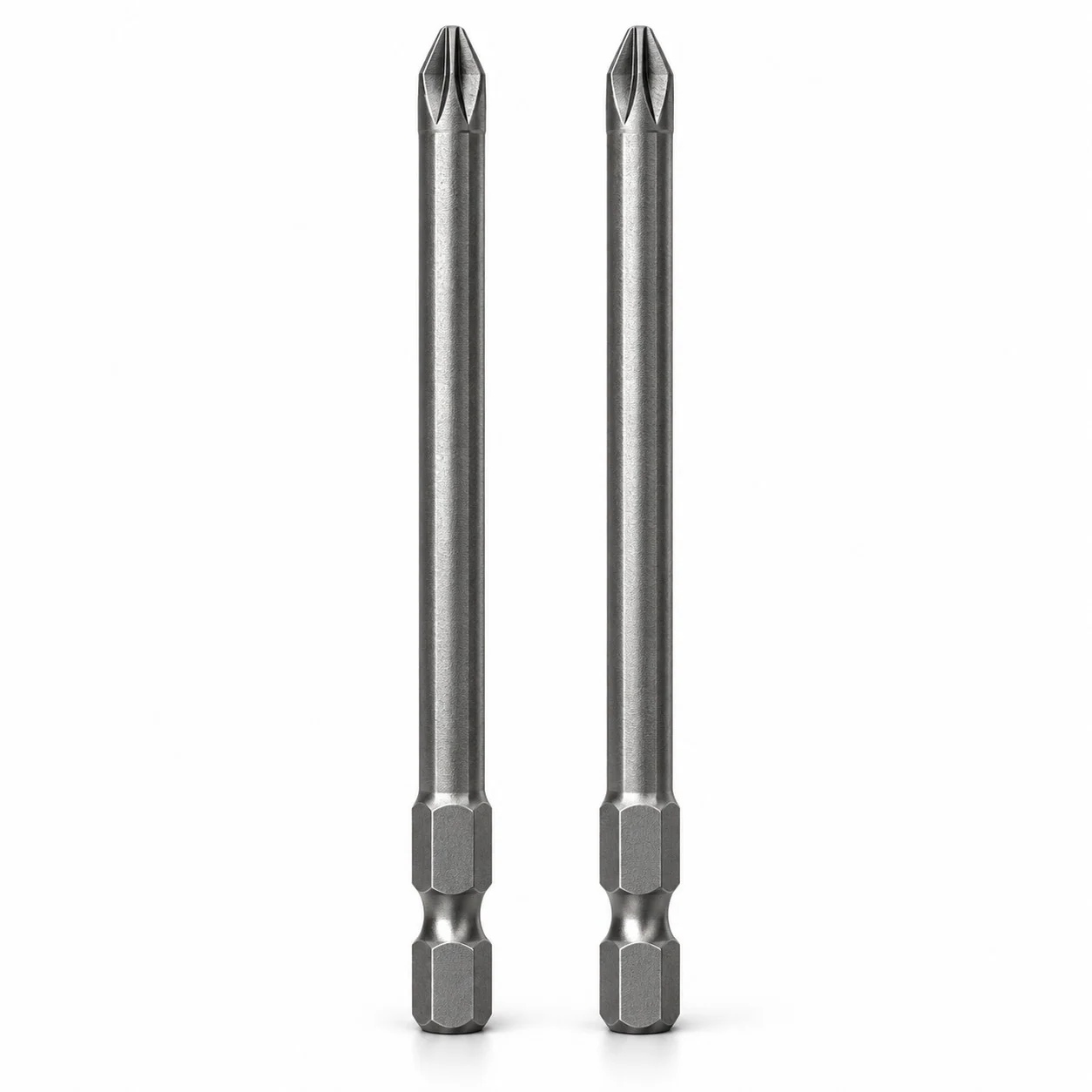 100mm Hex Shank Phillips Screwdriver Bit 2PCS