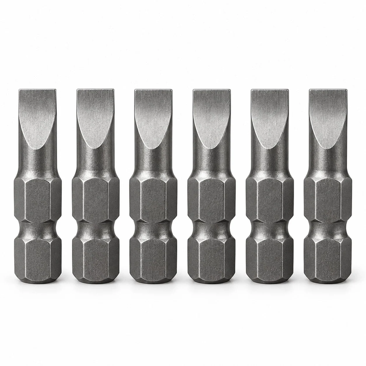 6PCS 6mm Slotted Screwdriver Bit Set — product image