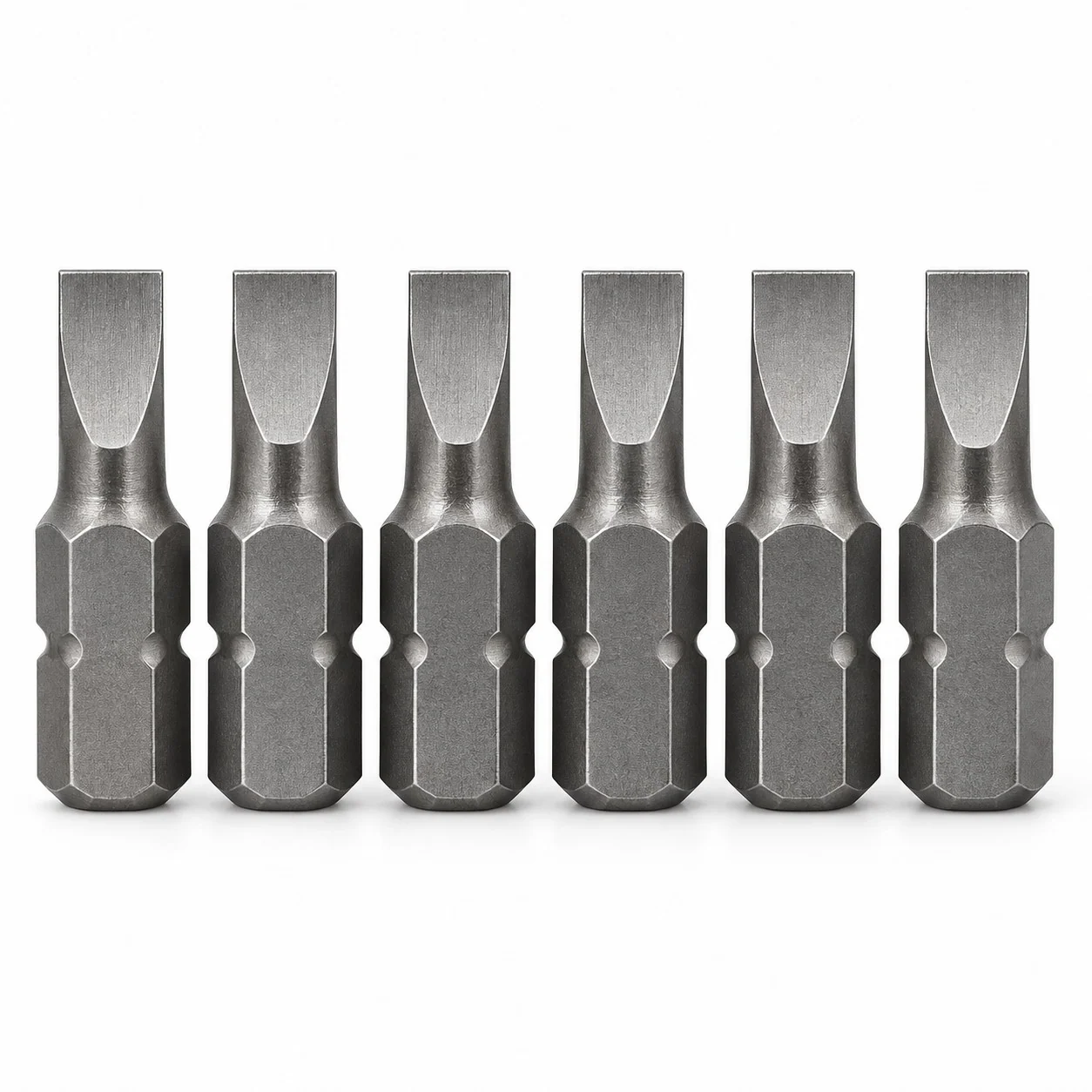 6PCS 4mm Slotted Screwdriver Bit Set — product image