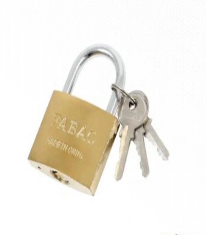 YIAD Gold-colour Padlock 50 mm — product image