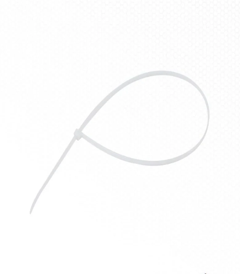 YIAD White Nylon Cable Ties 4.8 x 450 mm - 20 Pieces