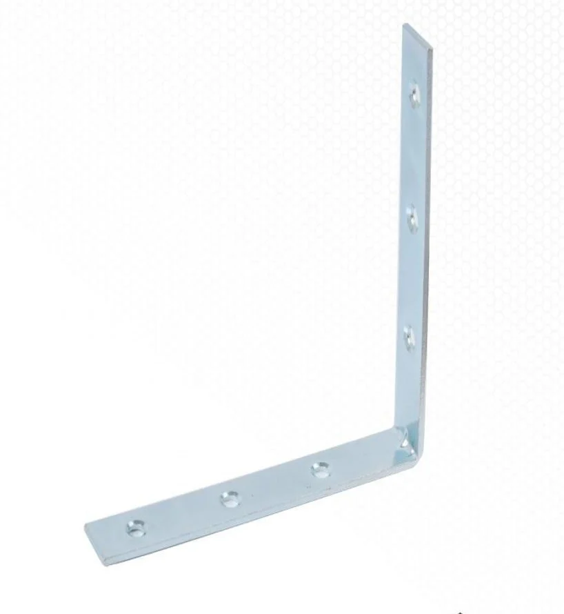 YIAD Galvanised Angle Brackets 100 x 100 x 15 x 2 mm - 4 Pieces — product image