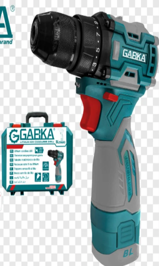 GABKA Brushless Cordless Drill Kit 18V