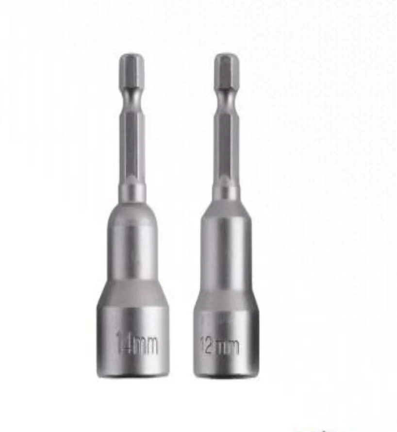 YIAD 2-piece Magnetic Nut Driver Bit Set 12/14 mm x 65 mm — product image