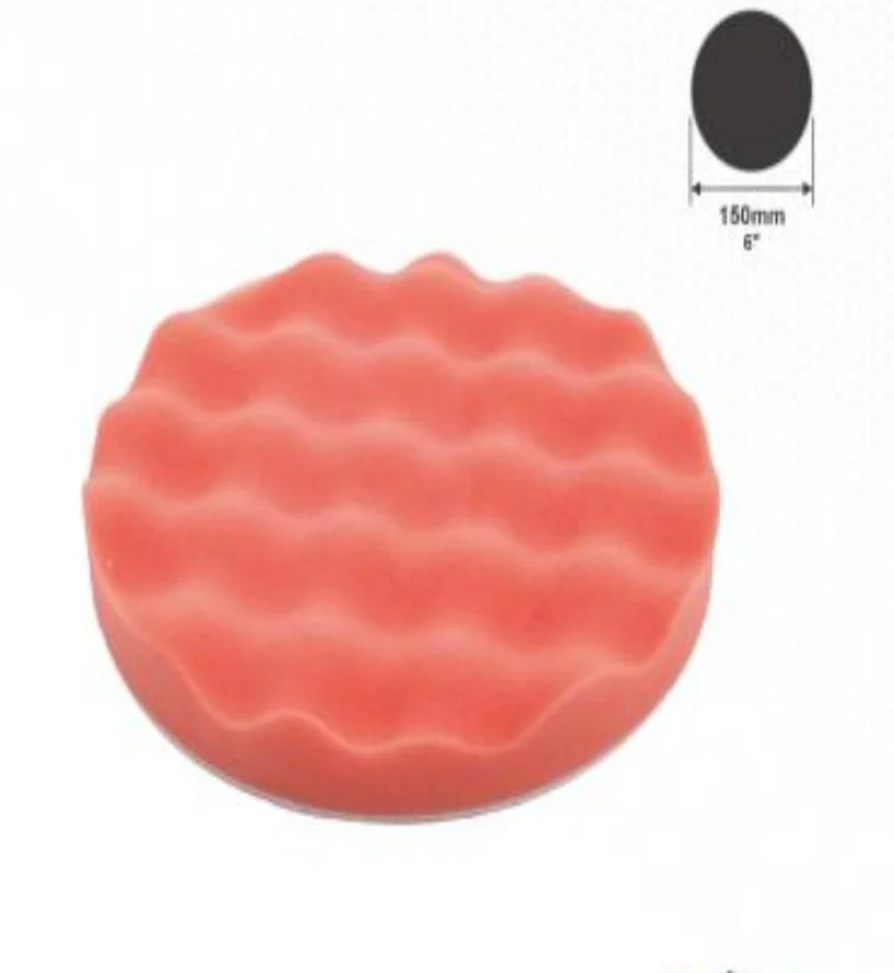 YIAD Wave-face Self-adhesive Sponge Polishing Disc 150 mm