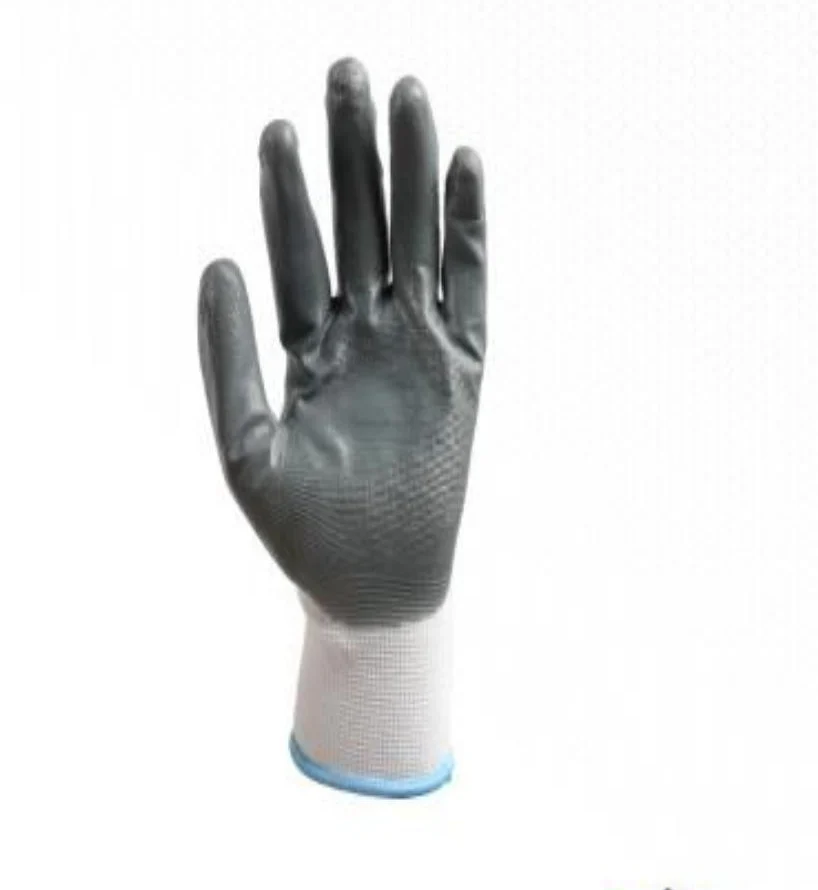 YIAD Grey Nitrile-coated Work Gloves — product image