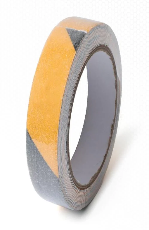 YIAD Black and Yellow Anti-slip Tape 25 mm x 5 m — product image