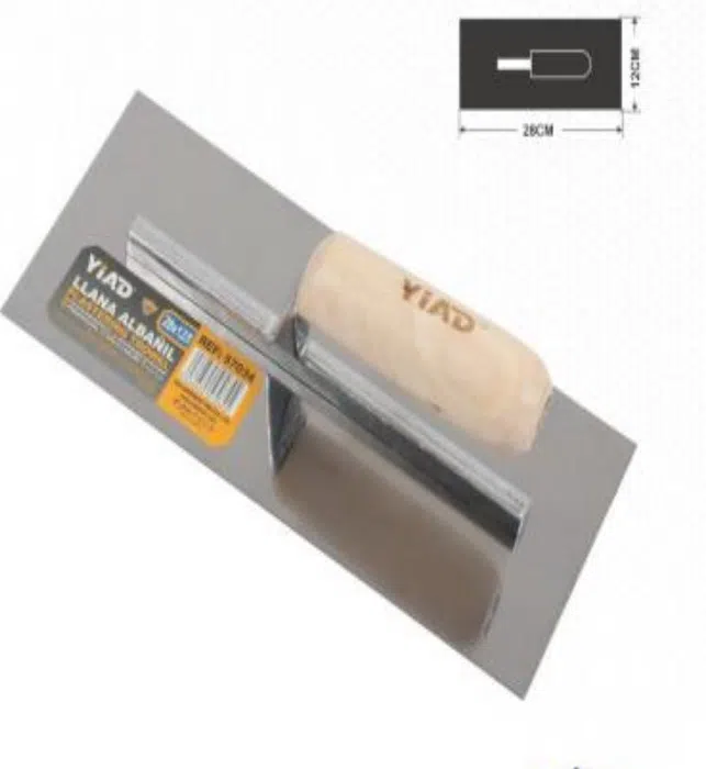 YIAD Wooden-handle Plastering Trowel 280 x 120 mm