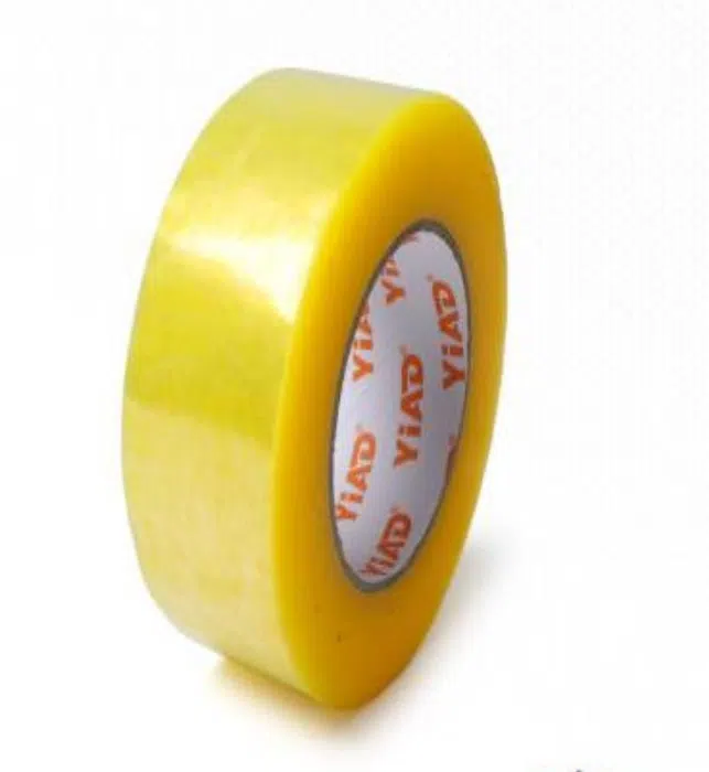 YIAD Transparent Yellow Packing Tape 48 mm Length Unresolved — product image