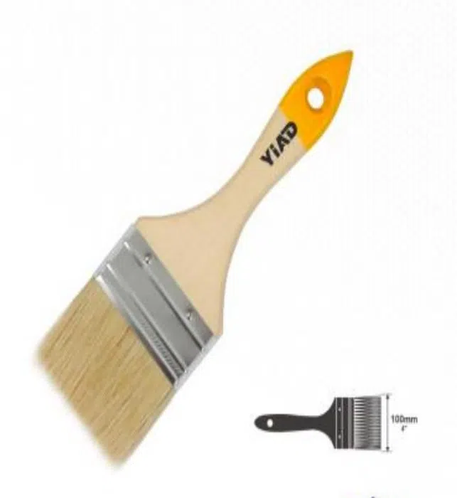 YIAD Wooden-handle Paint Brush 100 mm