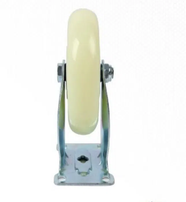 YIAD White PP Fixed Castor
