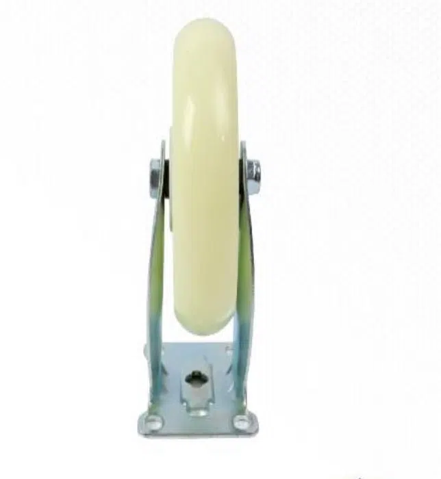 YIAD White PP Fixed Castor